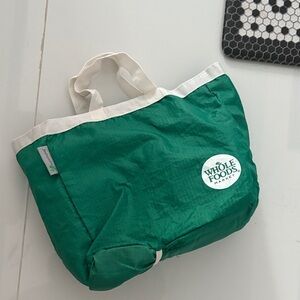 Whole Foods Green Tote Bag